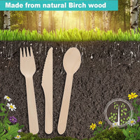 Compostable Cutlery NatureServe 600 Set