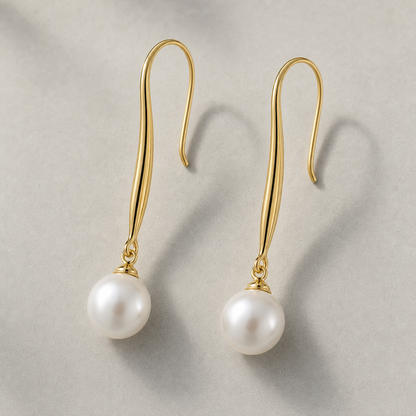 High Heel freshwater pearl earrings