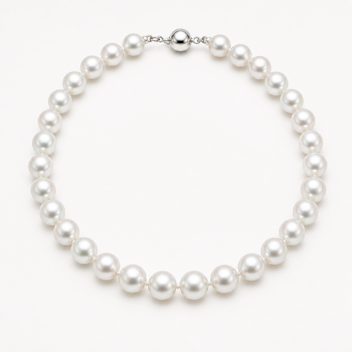 VARI Luna 11-12mm Australian White South Sea pearl necklace product view