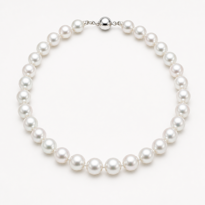 VARI Luna 11-12mm Australian White South Sea pearl necklace product view