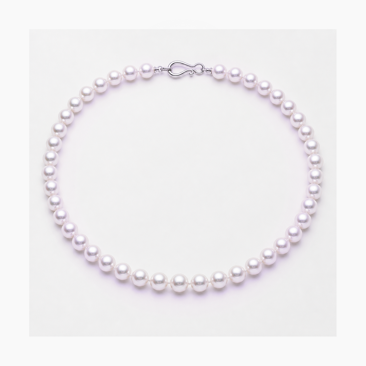 VARI Luna 6-7mm freshwater pearl necklace in Lavender, complete 18-inch strand with clasp