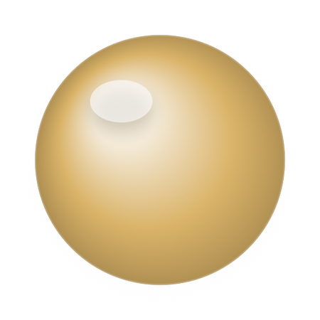 Champagne Gold pearl color swatch