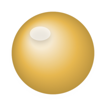 Natural Gold pearl color swatch