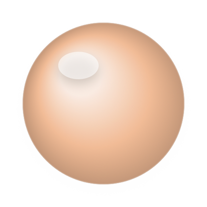 Peach pearl color swatch