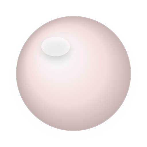 Rose White pearl color swatch