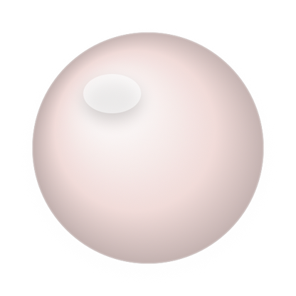 Rose White pearl color swatch