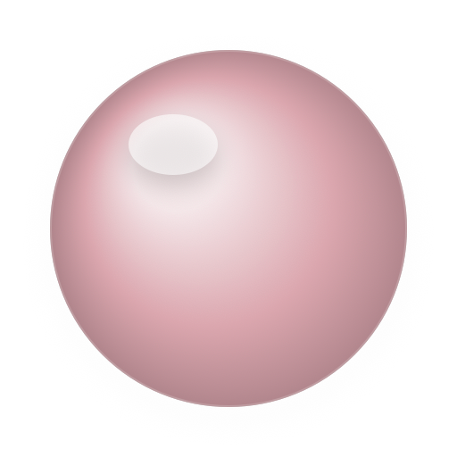 Rose pearl color swatch