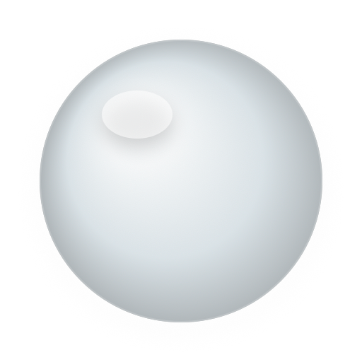 Silver White pearl color swatch