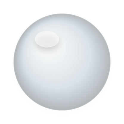 Silver White pearl color swatch