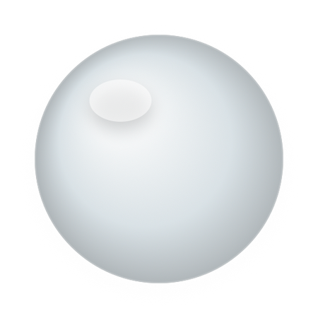 Silver White pearl color swatch