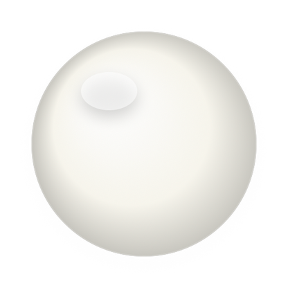 White pearl color swatch