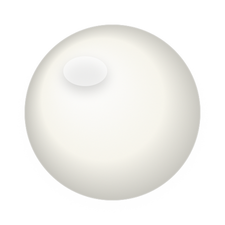 White pearl color swatch