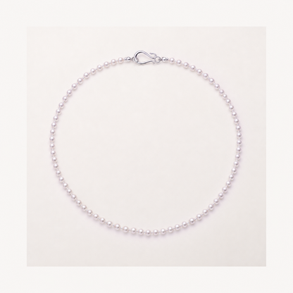 Seed Petite 3–4mm freshwater pearl necklace in Lavender