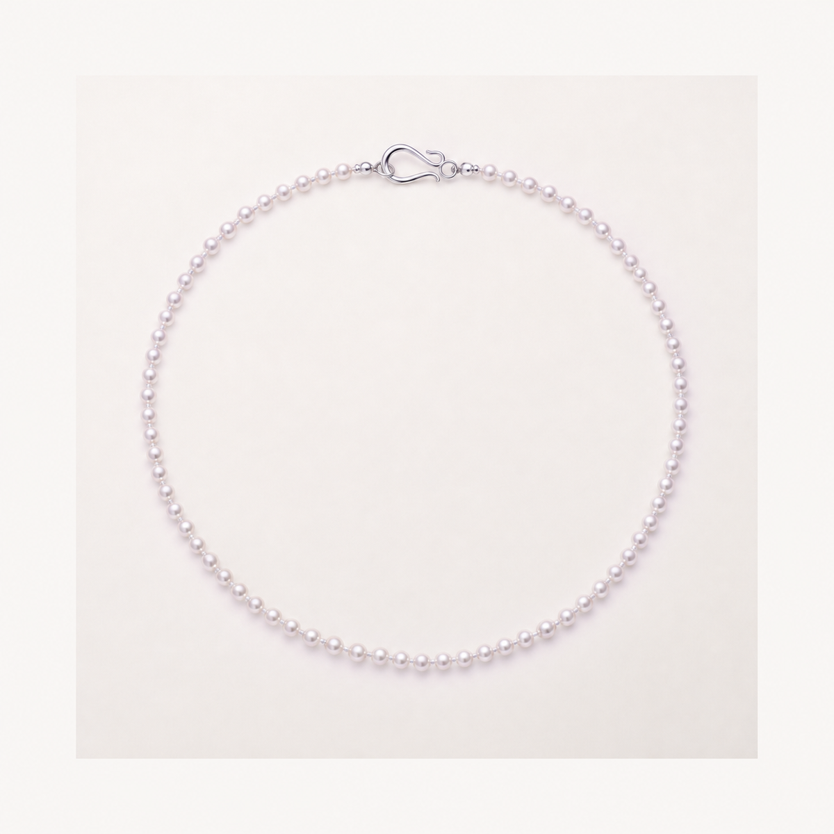 Seed Petite 3–4mm freshwater pearl necklace in Lavender