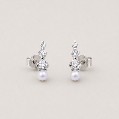Trilogy 5-6mm lavender freshwater pearl stud earrings