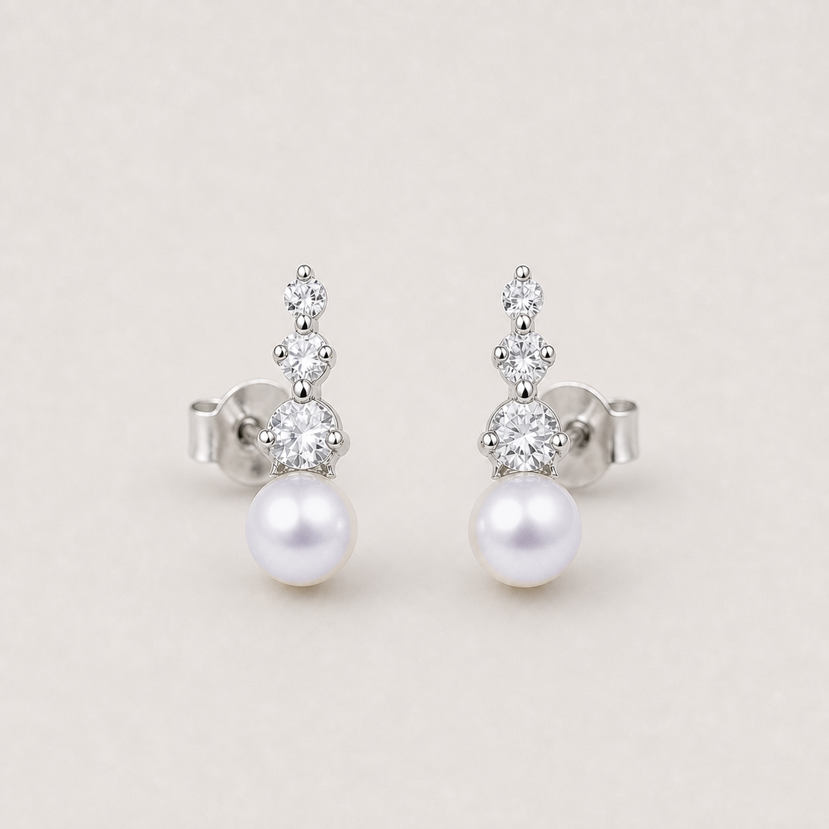 Trilogy 6-7mm lavender freshwater pearl stud earrings