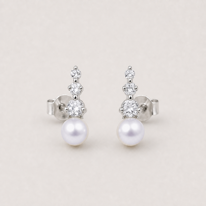 Trilogy 6-7mm lavender freshwater pearl stud earrings